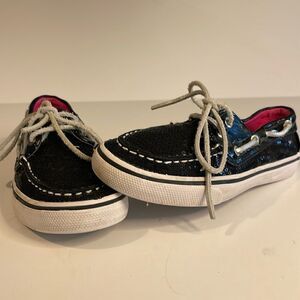 Little Girls Sperry Top-Sider Bahama Boat Shoes